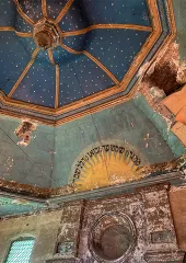 Ashmyany synagogue inner dome, 2021