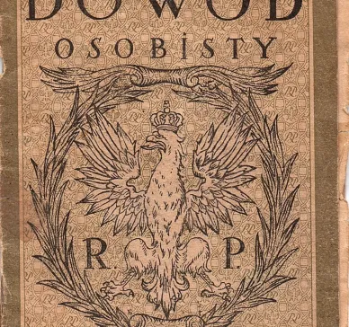 Passport issued by the Rzeczpospolita Polska to Harvey Sohnen’s grandmather, Henia Straszunska (born 1884) for her to travel with her daughters Sora (9 years old) and Etel (6 years old) to America. It had 22 pages but only the front and back cover and pages that have printing and/or writing on both sides are scanned. It includes a photograph of Henia and Etel. Henia signed in Yiddish (Hene Shtrashunske). The stamps in Henia’s passport shows that during her journey from Oshmyany to New York, she stopped in W